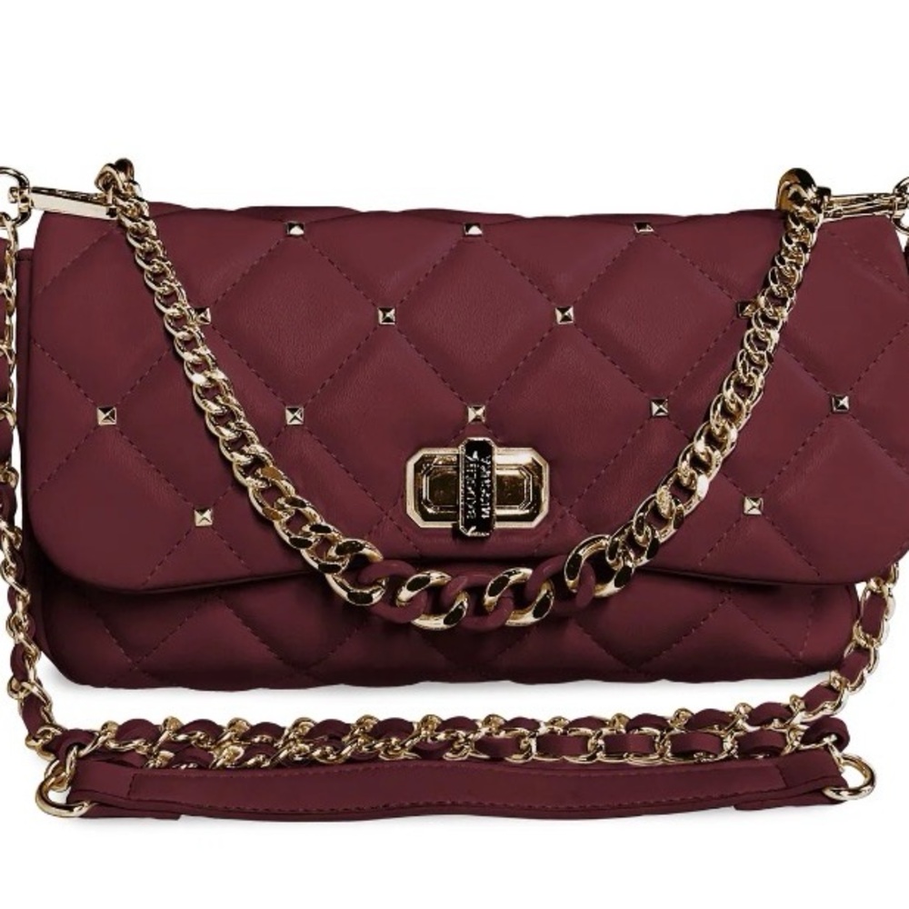 Badgley Mischka Crossbody Bag with Chain Strap
